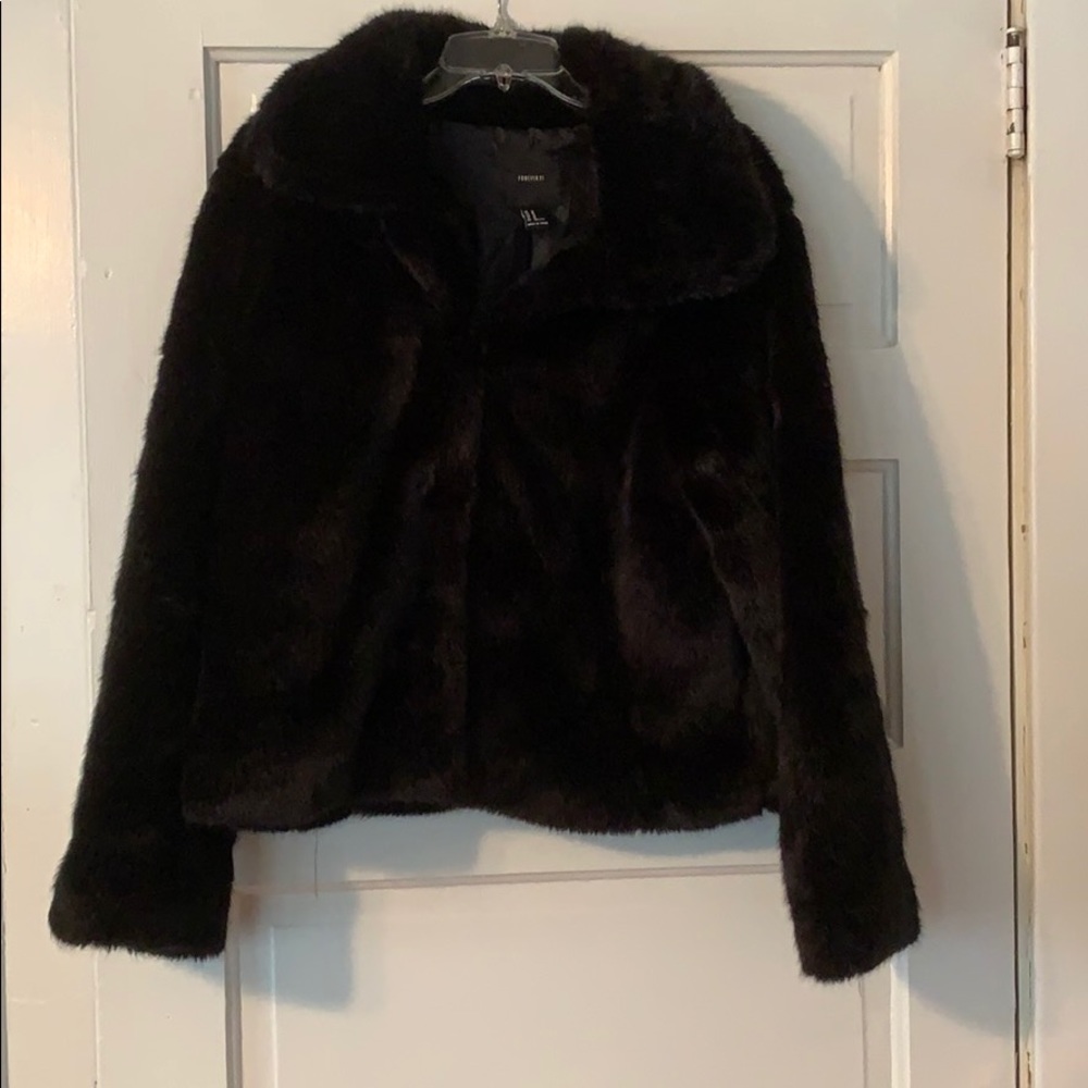Black Fur Jacket